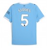 Manchester City John Stones #5 Hemmakläder 2025-26 Kortärmad